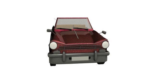 3d animation triumph herald transformer model - Transformer Autobot Triumph Herald by robman88